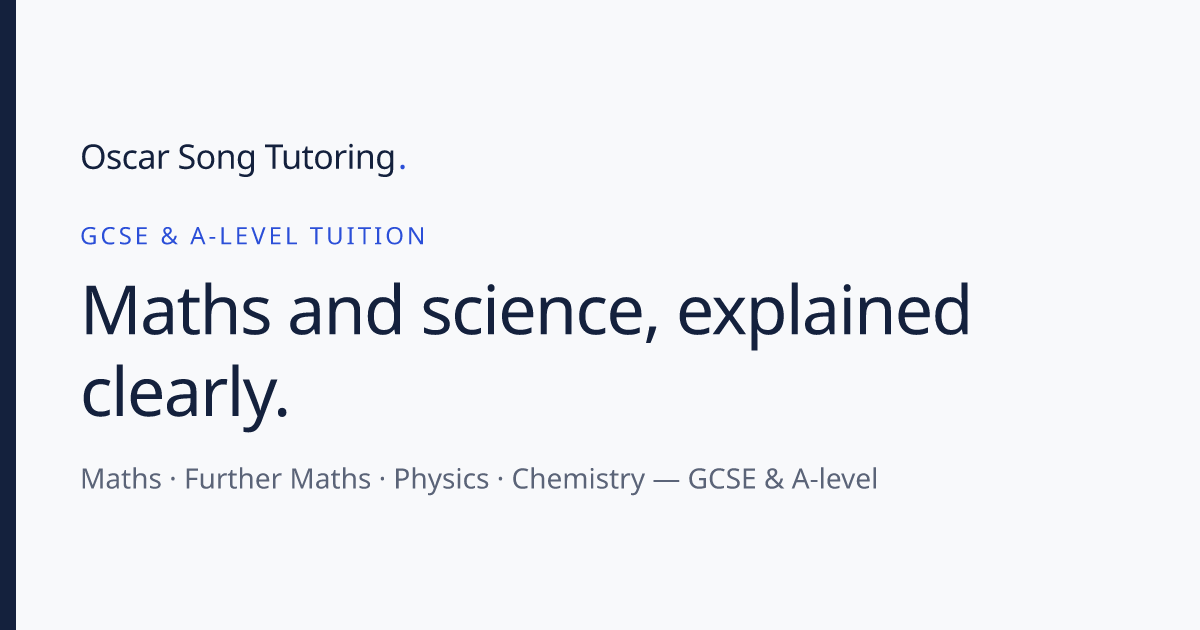 Titration calculation — GCSE Chemistry worked example